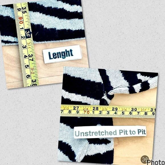 NWT 89th Madison 2X Grey Black Long Soft  Zebra Print Coatigan Cardigan Sweater - Picture 11 of 12